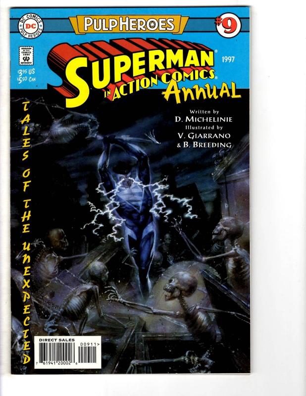 7 Action Comics DC Comic Books Annual # 2 3 4 5 6 7 9 Superman Shazam Swan CB8