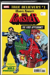 True Believers: Marvel Knights: The Punisher: The First Appearance (2018) Spi...