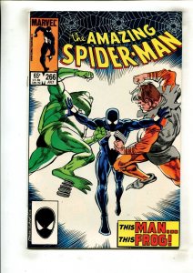 AMAZING SPIDER-MAN #266 (9.2) THIS MAN THIS FROG!! 1985