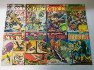 Silver Age of DC War Comics Lot, 34 Different, Average 4.0