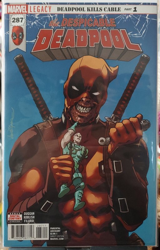 Despicable Deadpool #287 NM