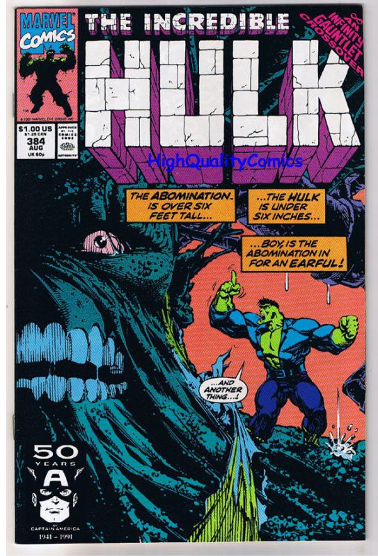 Incredible HULK #384, NM, Dale Keown, Peter David, more Hulk in store