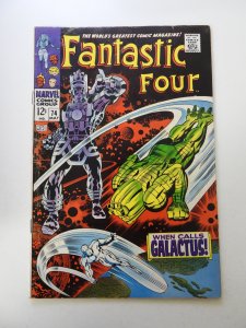 Fantastic Four #74 (1968) VG condition moisture damage