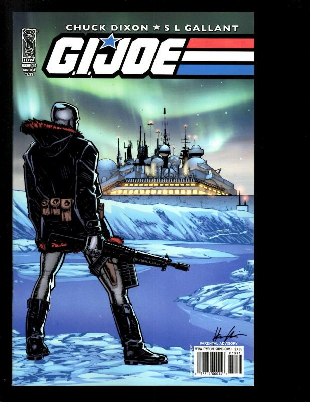 Lot Of 7 G.I. Joe IDW Comics # 9 10 12 13 14 15 16 Cobra Military Fiction SM2