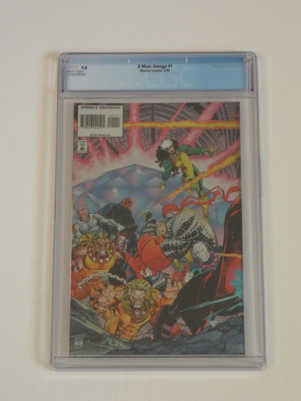 X-Men Omega #1 CGC 9.8; Chromium cover!! Age of Apocalypse conclusion!!