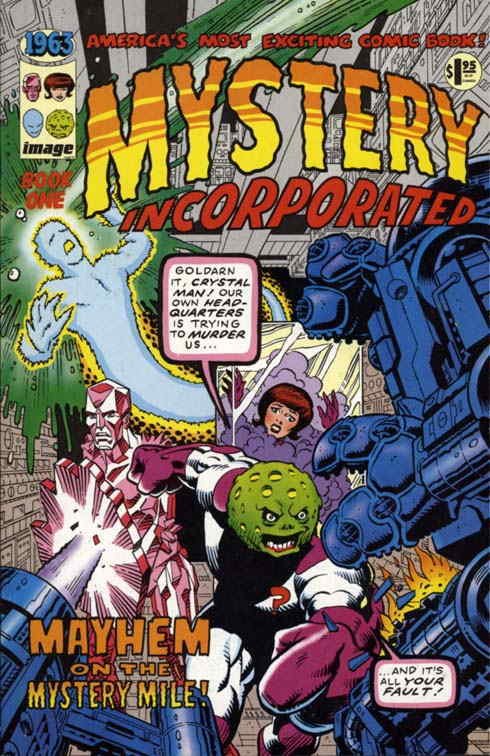 1963 #1 FN ; Image | Alan Moore - Mystery Incorporated