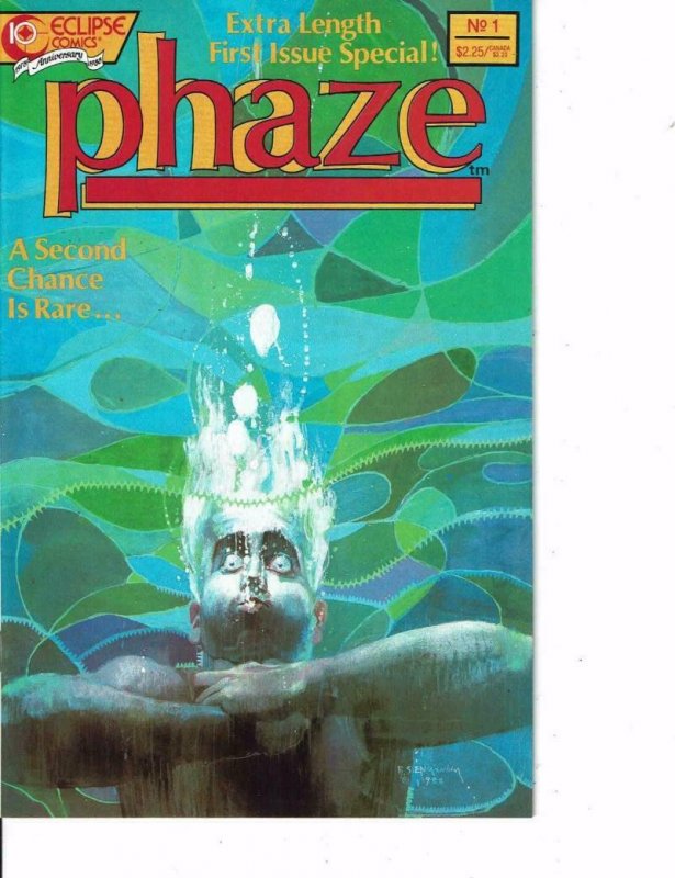 PHAZE #1, VF/NM, Eclipse, 1988, more Indies in store