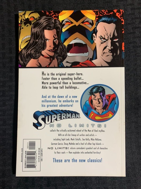 2000 SUPERMAN No Limits SC VF+ 8.5 1st DC Comics