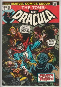 Tomb of Dracula #13 (Oct-73) NM- High-Grade Dracula