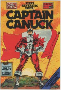 Captain Canuck #1 (1975 Comely) - 7.5 VF- *1st Appearance Captain Canuck* 