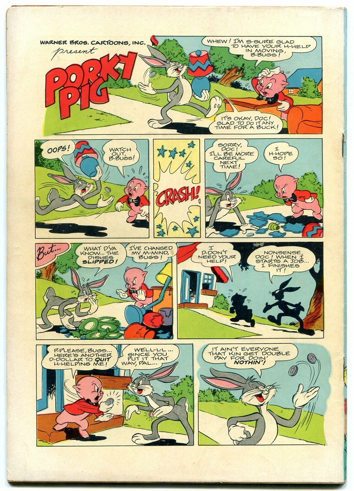 Porky Pig In Desert Adventure Four Color Comics 277 1950 Vf Hipcomic