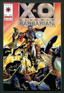 X-O Manowar #9 /  6.0 FN  /  1992