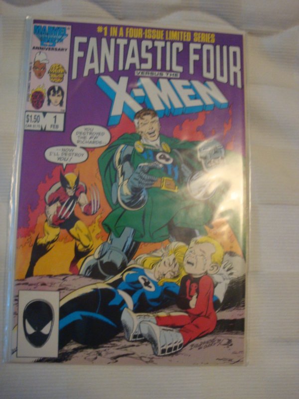 Fantastic Four vs. X-Men #1 Chris Claremont Story Jon Bogdanove Cover & Art
