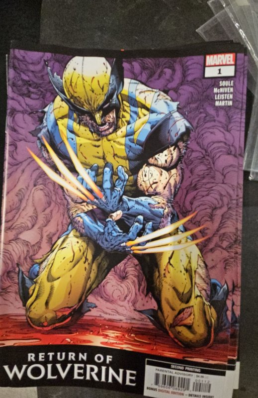 Return of Wolverine #1 (2018) 2nd print