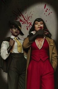 Vampirella vs. Superpowers #2 Cover K 1:20 Puebla Variant Dynamite 2023 EB108