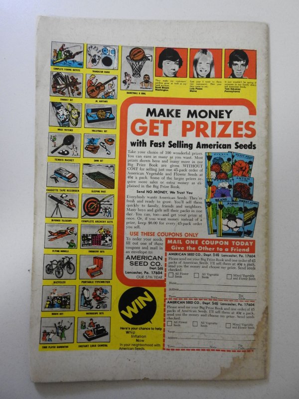 Marvel Team-Up #34 (1975) VG Condition moisture stain