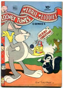 LOONEY TUNES AND MERRIE MELODIES #39 1945-PORKY-BUGS FN/VF 