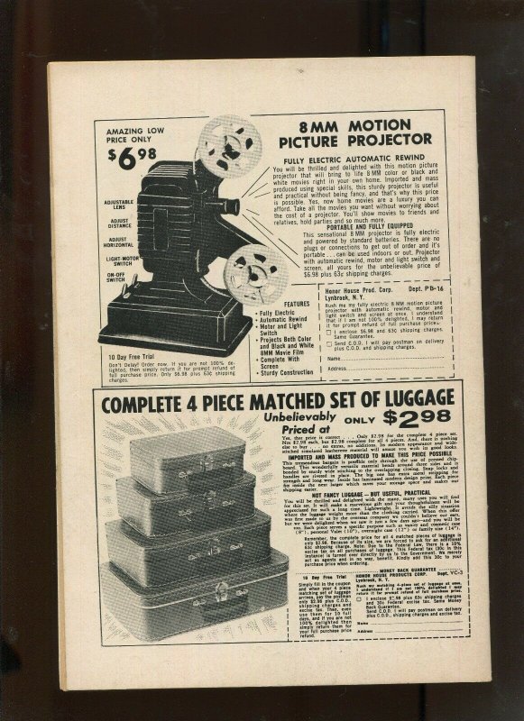 ADVENTURES INTO THE UNKNOWN #133 (7.0) ROBERTSONS ROBOTS