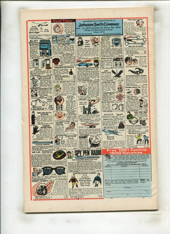 DEFENDERS #98 (9.0) THE HAND CLOSES!! 1981