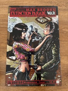 Max Brooks Extinction Parade War # 3 NM Variant Cover Avatar Comic Book 5 J292