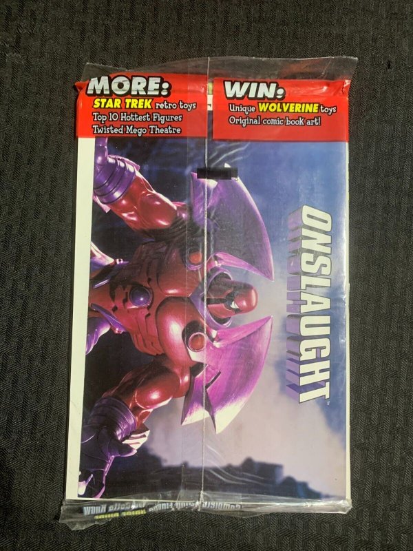 1997 TOYFARE Magazine #2 SEALED with Onslaught Poster