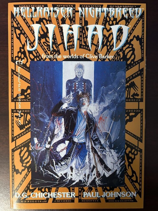 Hellraiser Nightbreed: Jihad #1-2 NM Epic Comics 1991 Full Series - Clive Barker