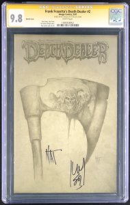 Frank Frazetta’s Death Dealer #2 CGC Signature Series 9.8 Sketch Cover