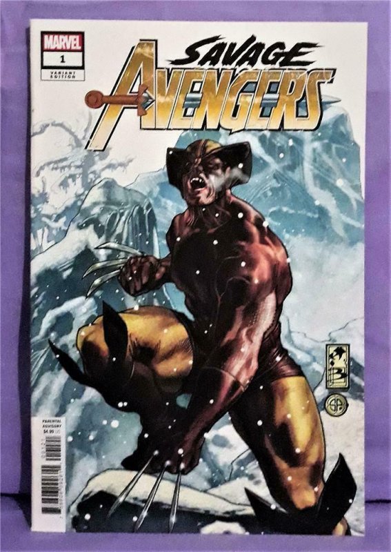 SAVAGE AVENGERS #1 Simone Bianchi Wolverine Incentive Variant (Marvel, 2019)! 