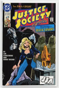 Justice Society of America #2 (1991) Black Canary