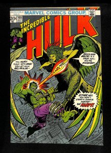 Incredible Hulk (1962) #168 1st Harpy!