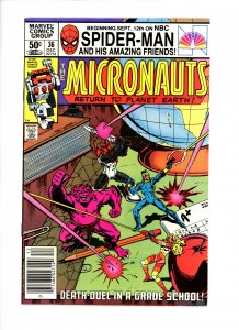 Micronauts #36  VF  1981