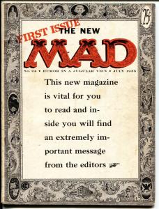 MAD MAGAZINE #24-1st ISSUE NEW FORMAT-KRIGSTEIN-EC-Key Issue!