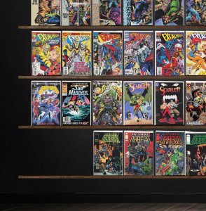 Huge Lot 150+ Comics with Savage Dragon, Excalibur, Eternal Warrior & More!