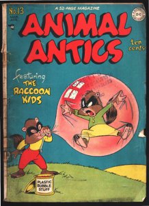 Animal Antics #13 1948-DC-Raccoon Kids cover & story-Presto Pete by Howie Pos...