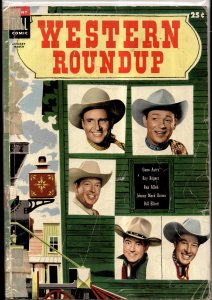 Western Roundup #9 (1955) Johnny Mack Brown