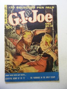 G.i. Joe #38 (1955) GD/VG Condition 1 spine split