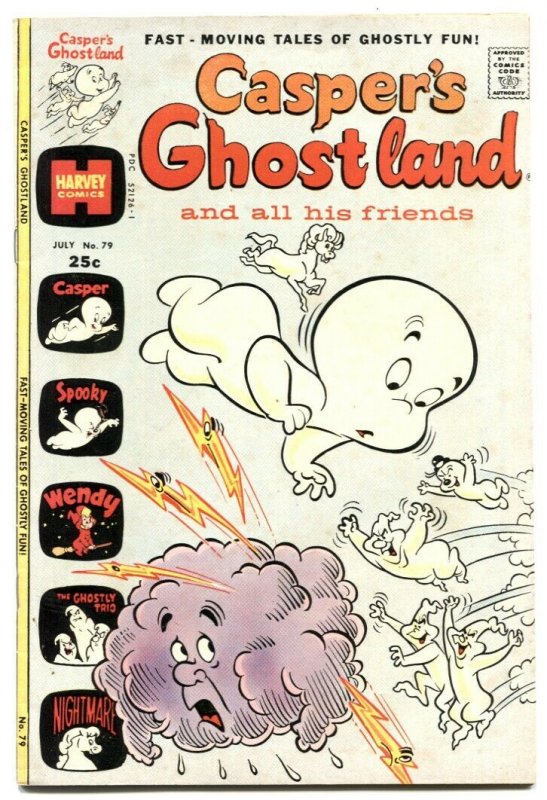 Casper's Ghostland #79 1974- Wendy- Harvey VG/F