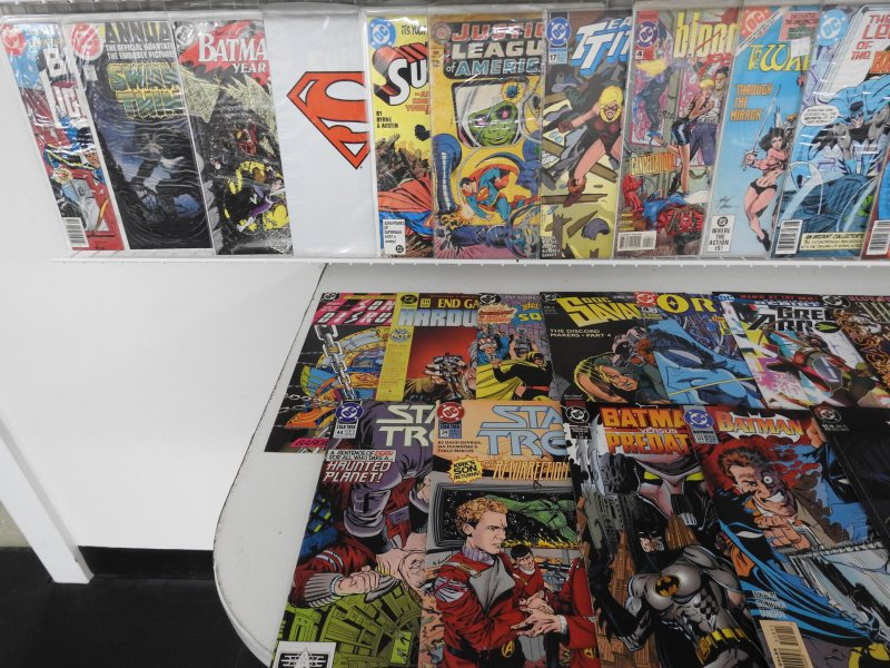 Huge Lot of 150+ Comics W/ Joker, Batman, & Superman Avg.  F+ Condition.