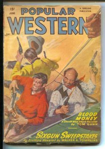 Popular Western 6/1948-Thrilling-Pulp stories by Louis L'Amour-Walter A. Tomp...