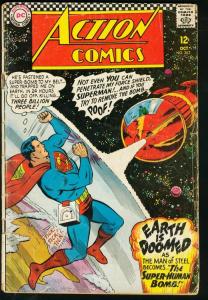 ACTION #342-SUPERMAN-DC-1966 VG