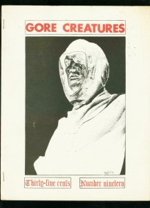 GORE CREATURES FANZINE #19 1971-LON CHANEY PUPPET-PHANTOM OF THE OPERA VG/FN