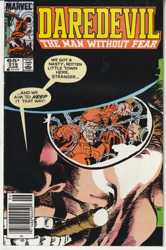 Daredevil(vol. 1)# 219  Frank Miller returns !