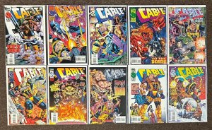 Cable #21,22,23,24,25,26,27,28,29,30 Marvel Comics 1995