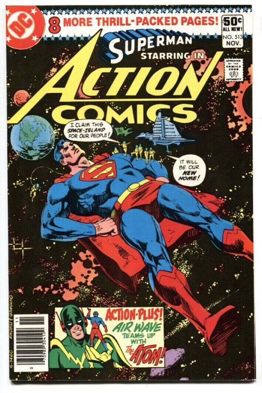 ACTION #513 1980-First appearance H.I.V.E. comic book  Superman