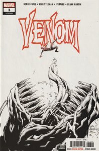Venom # 3 Variant Cover 4th Print NM Marvel 2018 Series 1st App Of Knull [T4]