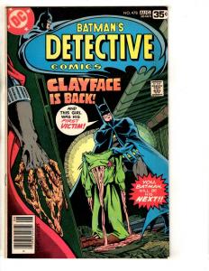 Detective Comics # 478 FN DC Comic Book Feat. Batman Joker Robin Catwoman JG9