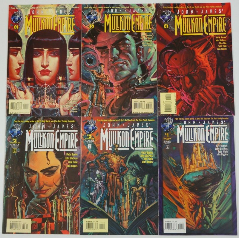 John Jakes' Mullkon Empire #1-6 VF/NM complete series - tekno comix 2 3 4 5 set