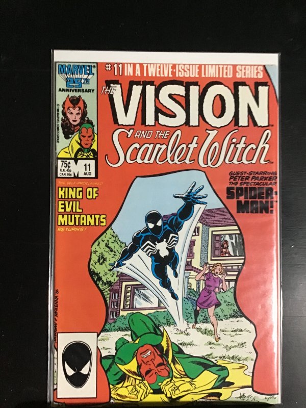 The Vision and the Scarlet Witch #11 Direct Edition (1986)