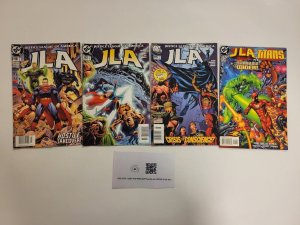 4 DC Comics #110 113 115 JLA + #1 JLA The Titans 49 TJ6