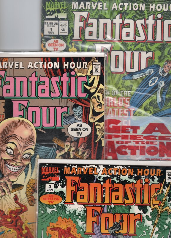 Marvel Action Hour: Fantastic Four #1, 2, 3